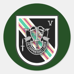 5e SFG(A) - Task Force Dagger OEF Ronde Sticker