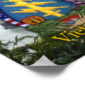 5e speciale groep groene berets naam oorlog vetten poster (Hoek)