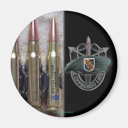 5e speciale groep groene bessen vetten Magnet Magneet (Voorkant)