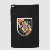 5e speciale groep van strijdkrachten (Airborne) In Golfhanddoek (Voorkant)