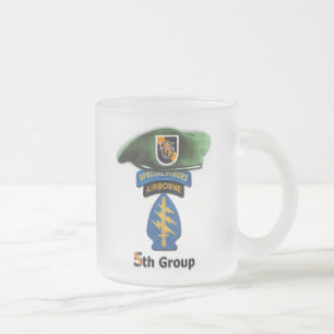 5e speciale troepengroep SFG SFGA-veteranen Matglas Koffiemok