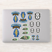 5e Sticker de contour des Berets verts des forces