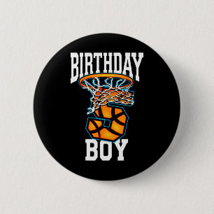 5e verjaardag Basketball 5 jaar oude Kinder cadeau Ronde Button 5,7 Cm