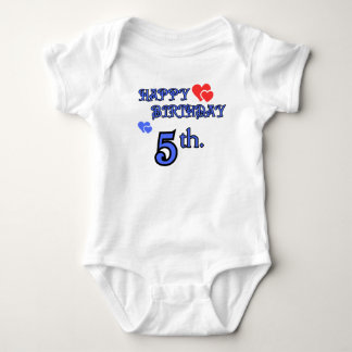 5e verjaardag Bodysuit