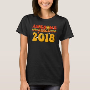 5e verjaardag cadeaus Geweldige sinds 2018 5 jaar T-shirt