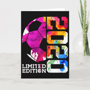 5e verjaardag Voetbal Limited Edition _1 Kaart