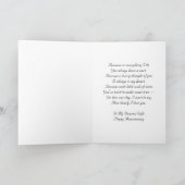 5ème. Carte de voeux pour l'anniversaire du mariag (Intérieur)