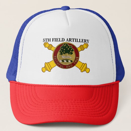 5ème CASQUETTE d'ARTILLERIE de CAMPAGNE (Devant)