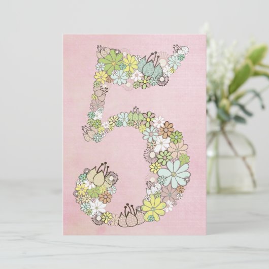 5ème invitation faite sur commande d'invitation de (Debout devant)