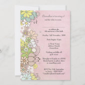 5ème invitation faite sur commande d'invitation de (Dos)