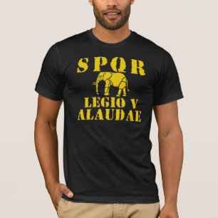 5ème T-shirt romain d'éléphant de légion de Ju