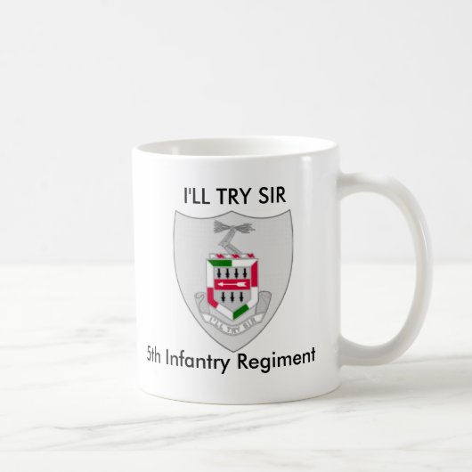 5ème Tasse de régiment d'infanterie (Droite)
