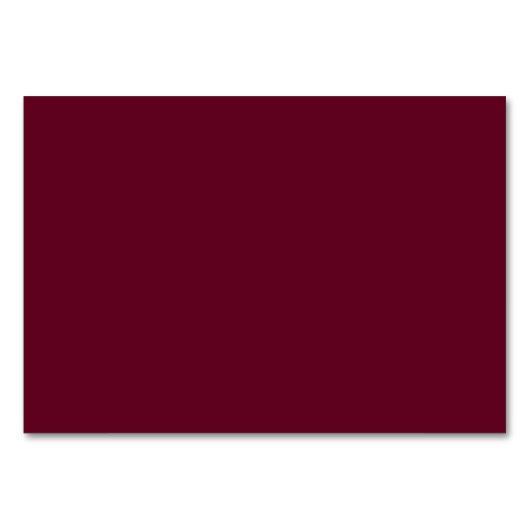 #5F021F Hex Code Web Color Dark Red Burgundy Kaart (Voorkant)