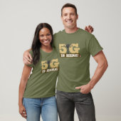 5G mobiel netwerk is hier! T-shirt (Unisex)