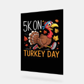5K Jour De La Turquie Thanksgiving Runic T-Sh Clas (Angle)