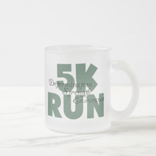 5K Run Groene Sporten Hardlopen Matglas Koffiemok