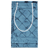 5lx3wx8.5h Kleine Gift Bag Rustieke Tin Panel Plaf Klein Cadeauzakje (Voorkant)