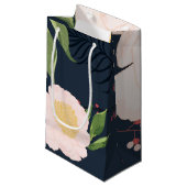 5lx3wx8.5h Petit sac cadeau bébé Cosmos rose sur W (Devant Angle)