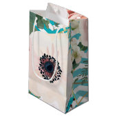 5lx3wx8.5h Petit sac cadeau Rose géométrique Chevr (Devant Angle)