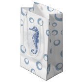 5lx3wx8.5h Petit sac cadeau Seahorse Ocean Beach (Devant Angle)