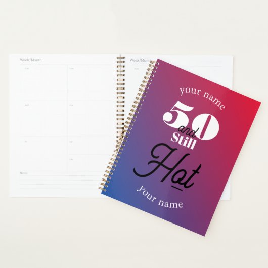 5O en nog warm Planner (Display)