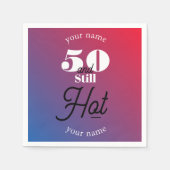 5O en nog warm Servet (Voorkant)