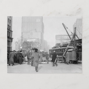 5th and Broadway, NYC: begin jaren 1900 Briefkaart