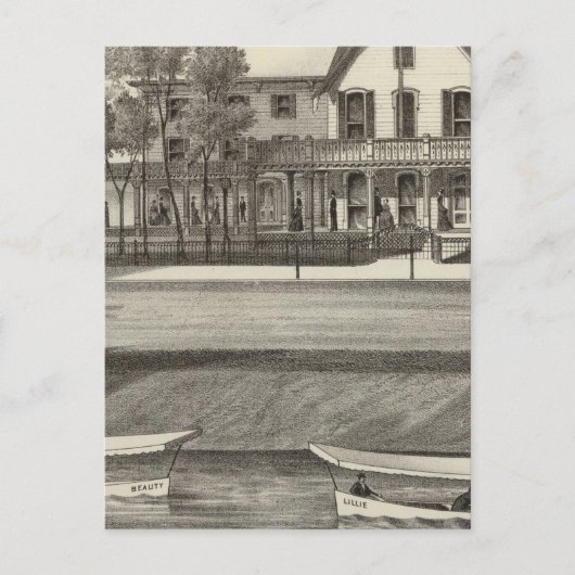 5th Avenue House, Ocean Beach, NJ Briefkaart (Voorkant)