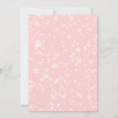 5th Birthday Christmas Party Invitation Kaart (Achterkant)