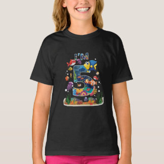 5th Birthday For Mermaid Lovers Boys And Girls T-shirt
