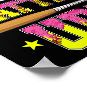 5th Grade Butter Up Softll Ice Cream Drip Ck To Sc Poster (Hoek)