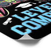 5th Grade Level Complete Last Day Of School Gamer  Poster (Hoek)