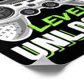 5th Grade Level Unlocked Video Game Back To School Poster (Hoek)