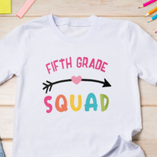 5th Grade Squad School T-shirt