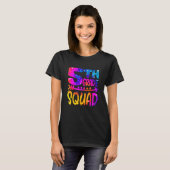 5th Grade Squad Teacher Student First Day Of Schoo T-shirt (Voorkant volledig)