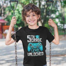5th Grade Unlocked Gamer Graduation T-shirt