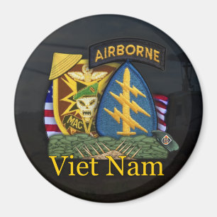 5th green berets mac v sog vietnam nam magneet