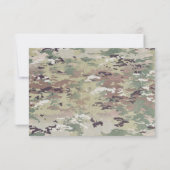 5x3.5 Carte R.S.V.P Armée de terre Force aérienne (Dos)