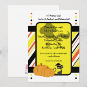 5x5 Heure de sorcière Invitation de la fête d'Hall (Devant / Derrière)