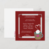 5x5 Hot Cup of Coco Invitation (Devant / Derrière)