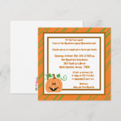 5x5 Invitation à une fête d'Halloween (Devant / Derrière)