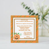 5x5 Invitation à une fête d'Halloween (Debout devant)