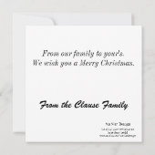 5x5 kerstboom Kaart (Achterkant)