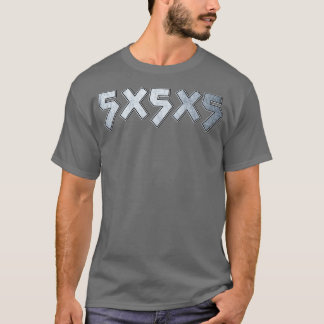 5x5x5 t-shirt