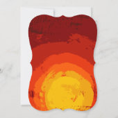 5x7 Africain Safari Giraffe Wild Faire-part de mar (Dos)