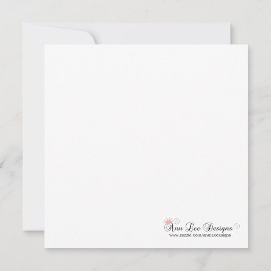 5x7 Automne Citrouille Invitation Baby shower d'au (Dos)