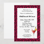 5x7 Bachelorette Party Invitation Kaart (Voorkant / Achterkant)