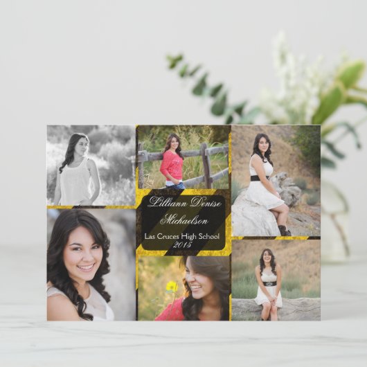 5x7 Bio Hazard Crime Scene Tap Hogere Aankondiging (Staand voorkant)