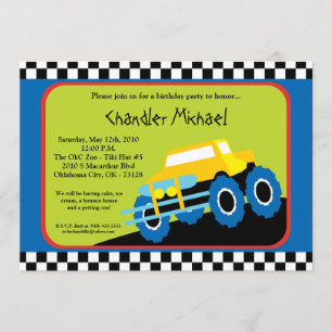 5x7 Boy 4x4 ATV de Uitnodiging van de Partij van d