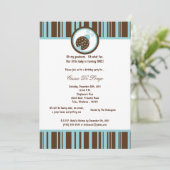 5x7 Brown Lady Bug Anniversaire Invitation de fête (Debout devant)